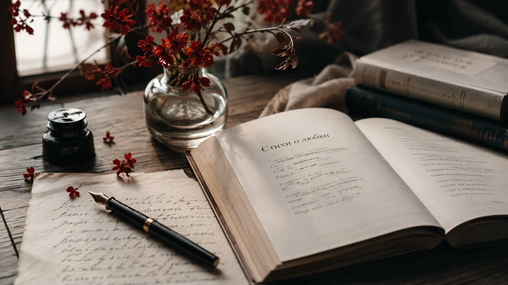Стихи о любви: книги, письмо, русская классика и современная поэзия